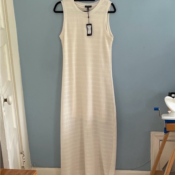 rag & bone Dresses & Skirts - Rag & Bone Julia  Cream Sleeveless Knit Maxi Dress